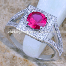 rote Rose Ringe Ring Hochzeit New-Jersey Großhandel Schmuck